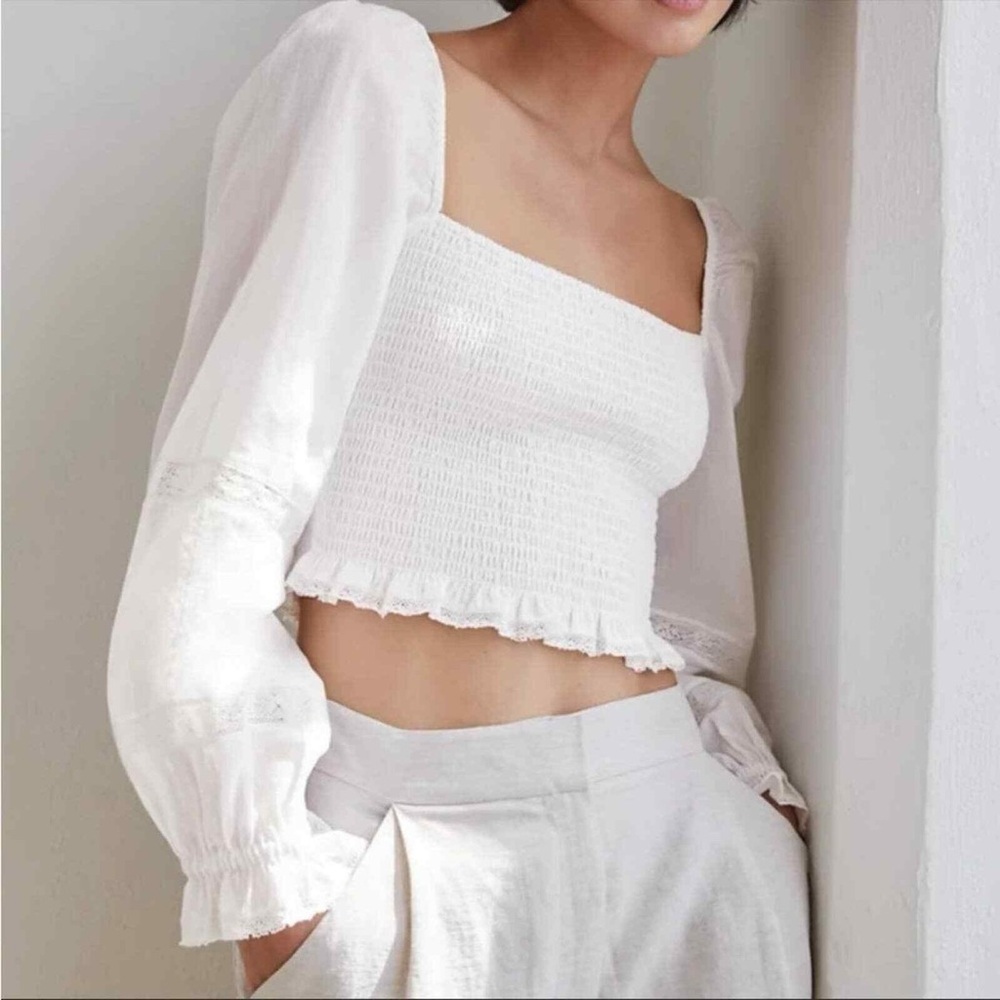 Wilfred Artizia Soiree Top in White